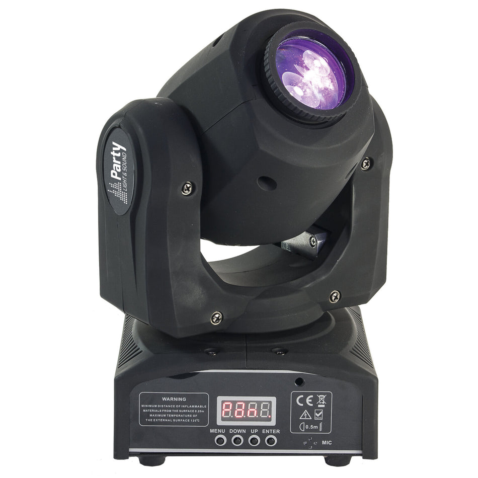 CABEZA MOVIL DMX DE LED BLANCO 10W