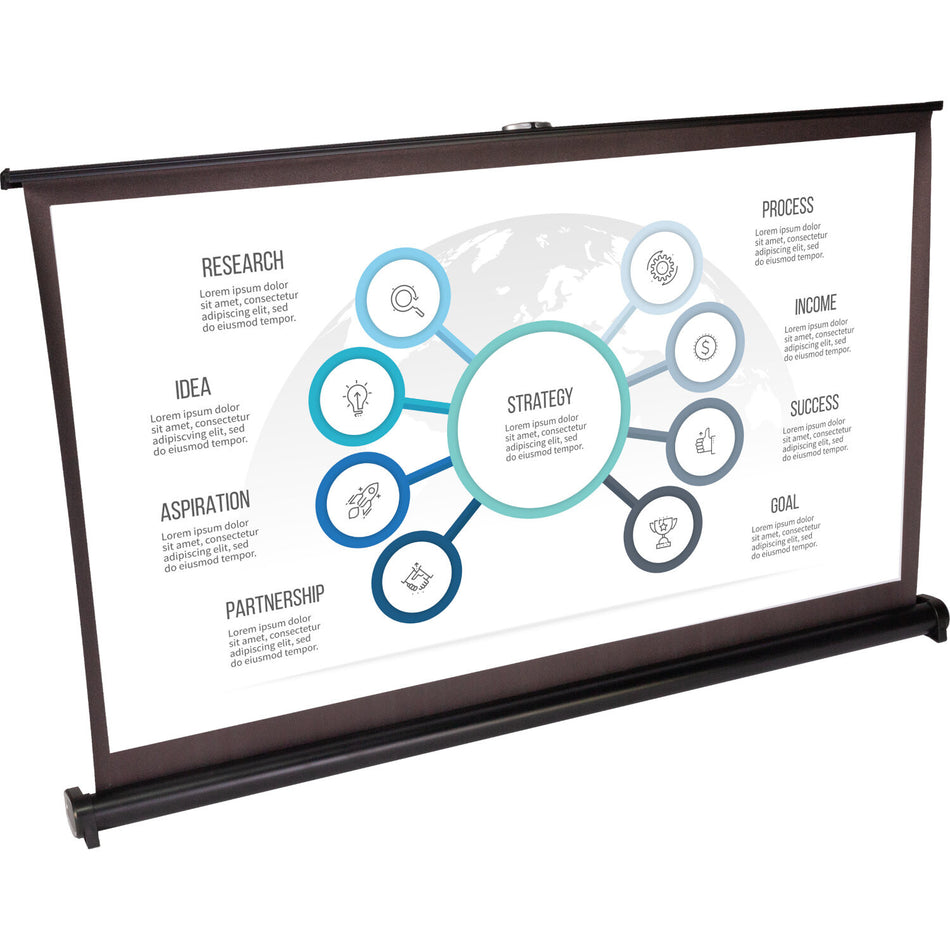 TABLE PROJECTION SCREEN 50 INCHS 16:9