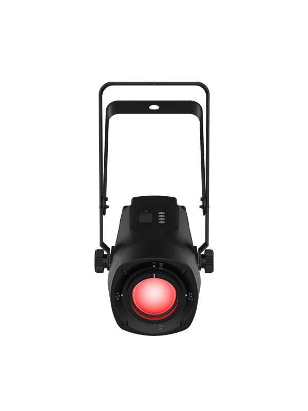 CHAUVET DJ Pinspot Q1Z ILS - Pinspot LED RGBW con zoom manual y control ILS