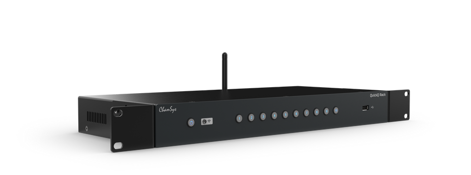 ChamSys QuickQ Rack - Controlador de iluminación DMX para instalaciones
