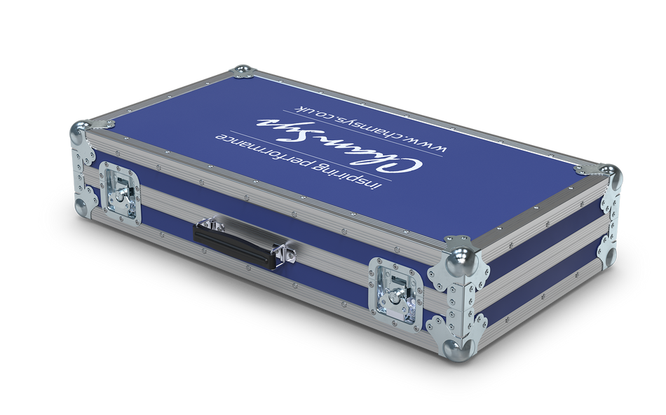 ChamSys Flight Case para QuickQ 30 azul - Maleta de transporte
