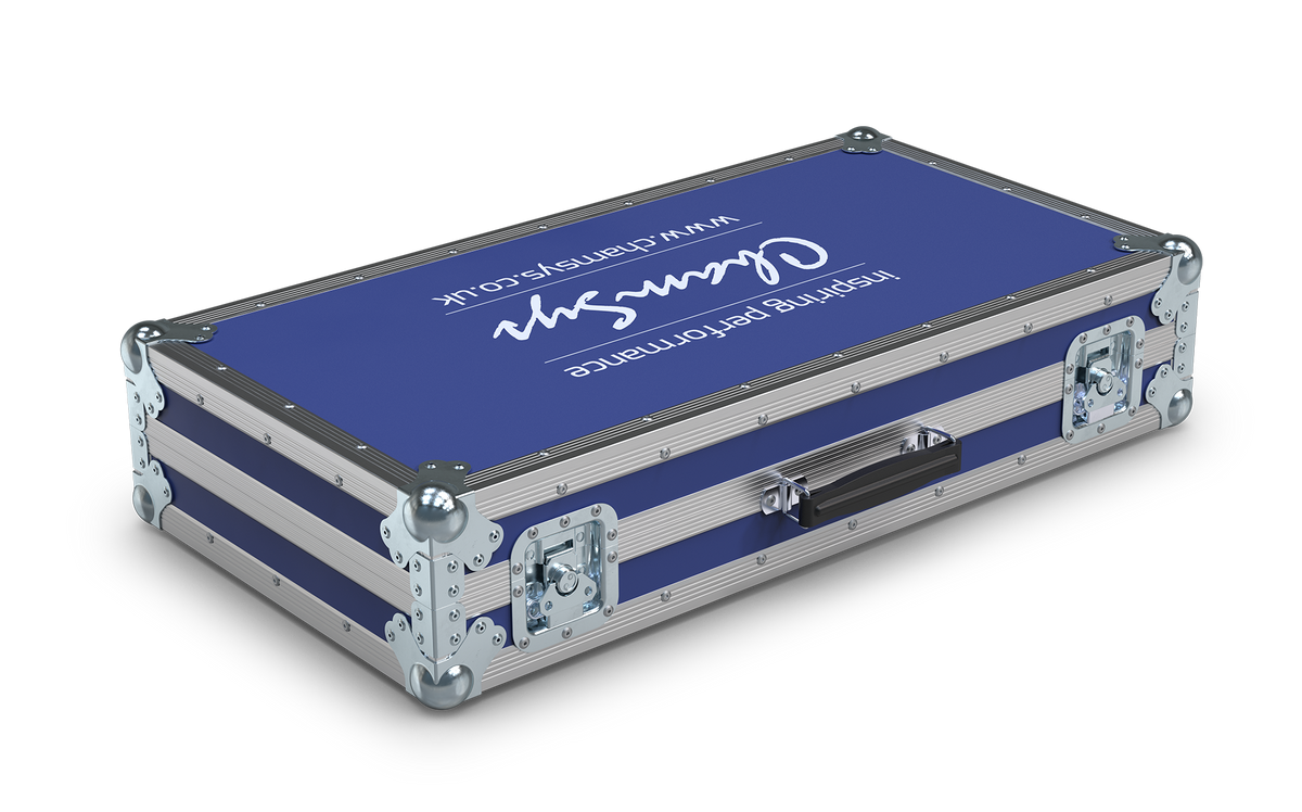 ChamSys Flight Case para QuickQ 30 azul - Maleta de transporte