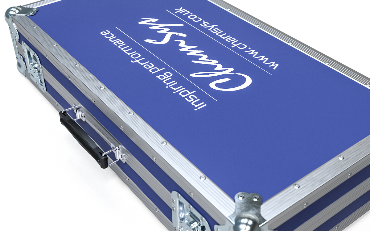 ChamSys Flight Case para QuickQ 30 azul - Maleta de transporte