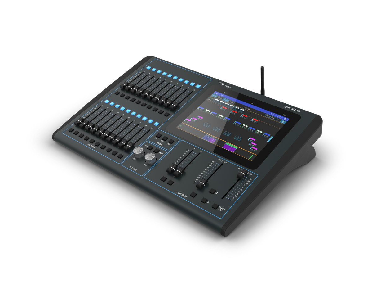 ChamSys QuickQ 10 - Consola de iluminación DMX