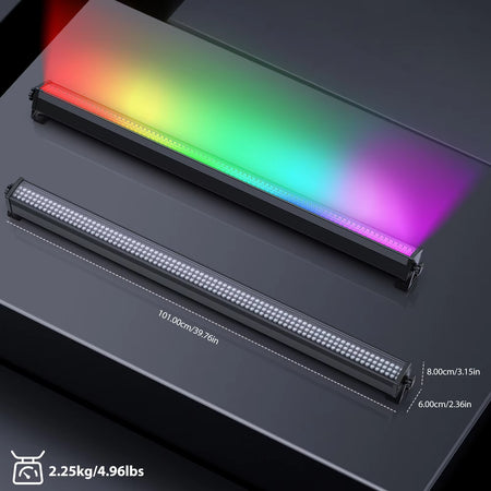 TEMPO BAR LED 252 - Barra LED RGB DMX512 de 252 LEDs con control por segmentos - Tempo Shop