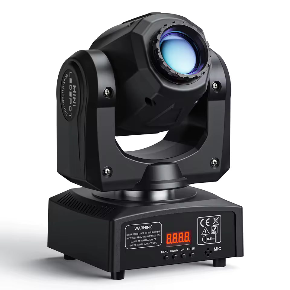 TEMPO - Cabeza móvil SPOT 30W LED mini NEGRA - Tempo Shop