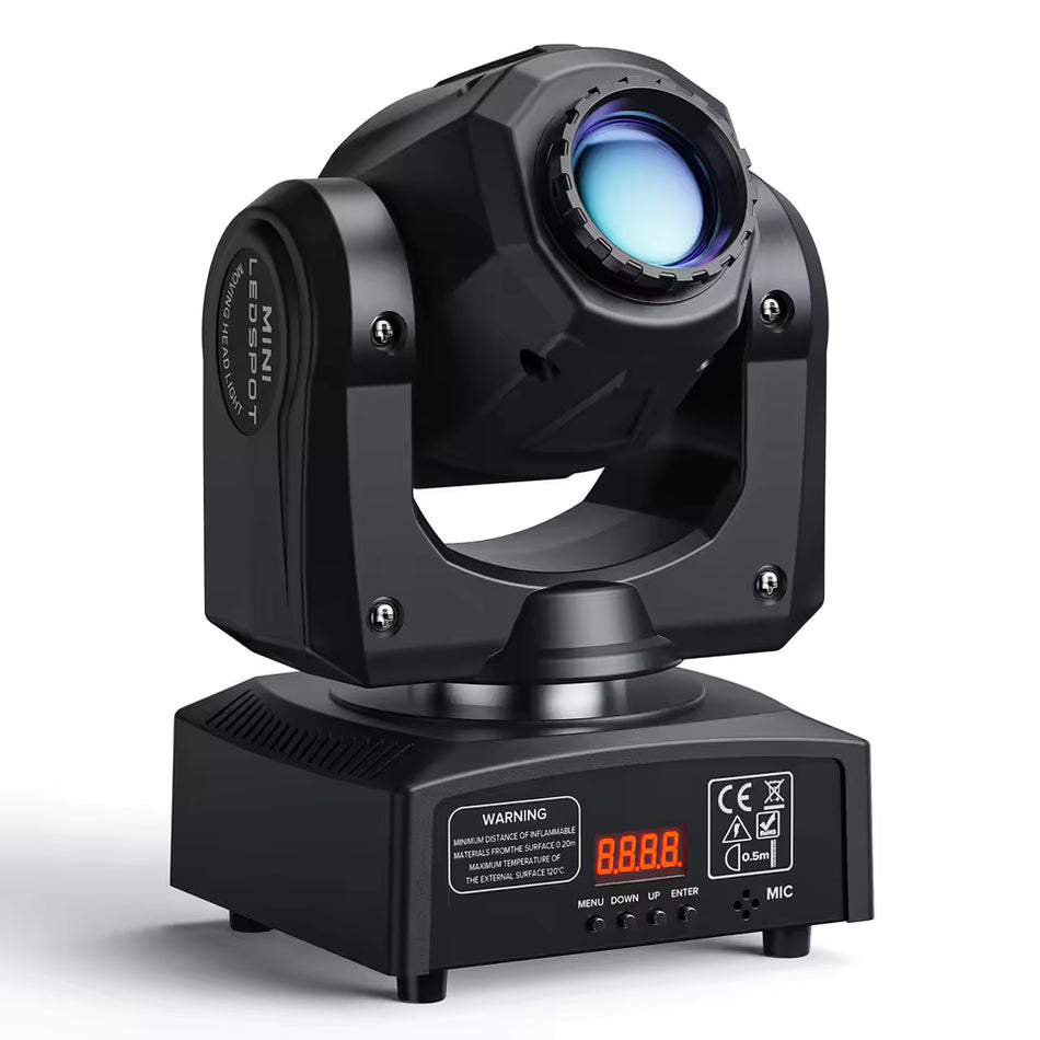 TEMPO - Cabeza móvil SPOT 30W LED mini NEGRA - Tempo Shop