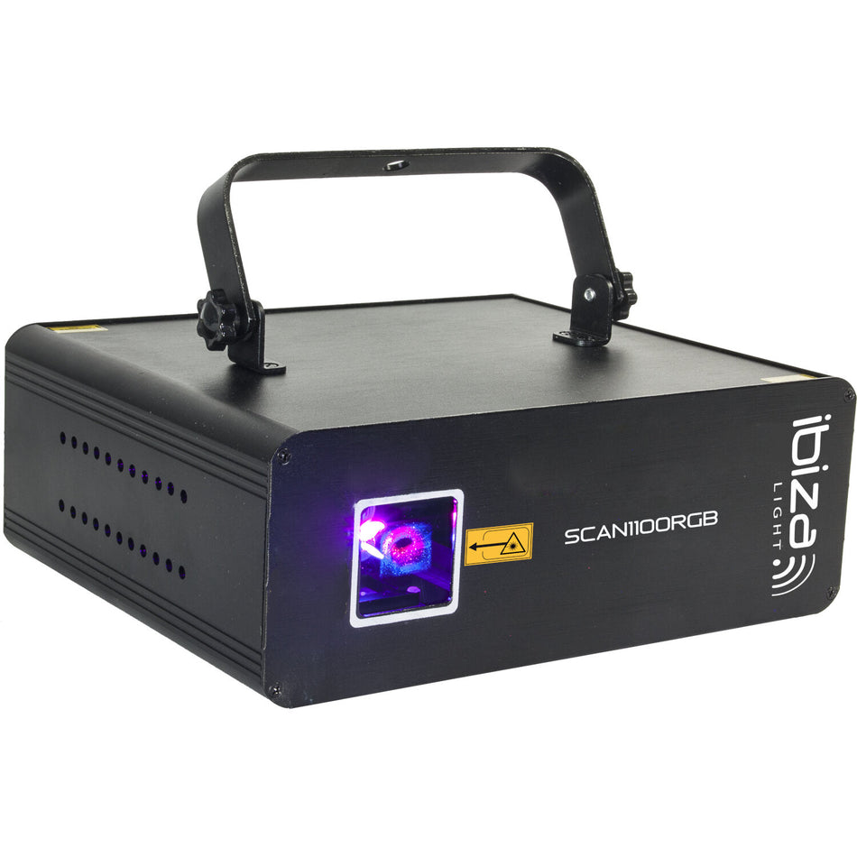 1100mW RGB ANIMATION LASER WITH DMX / ILDA / IRC