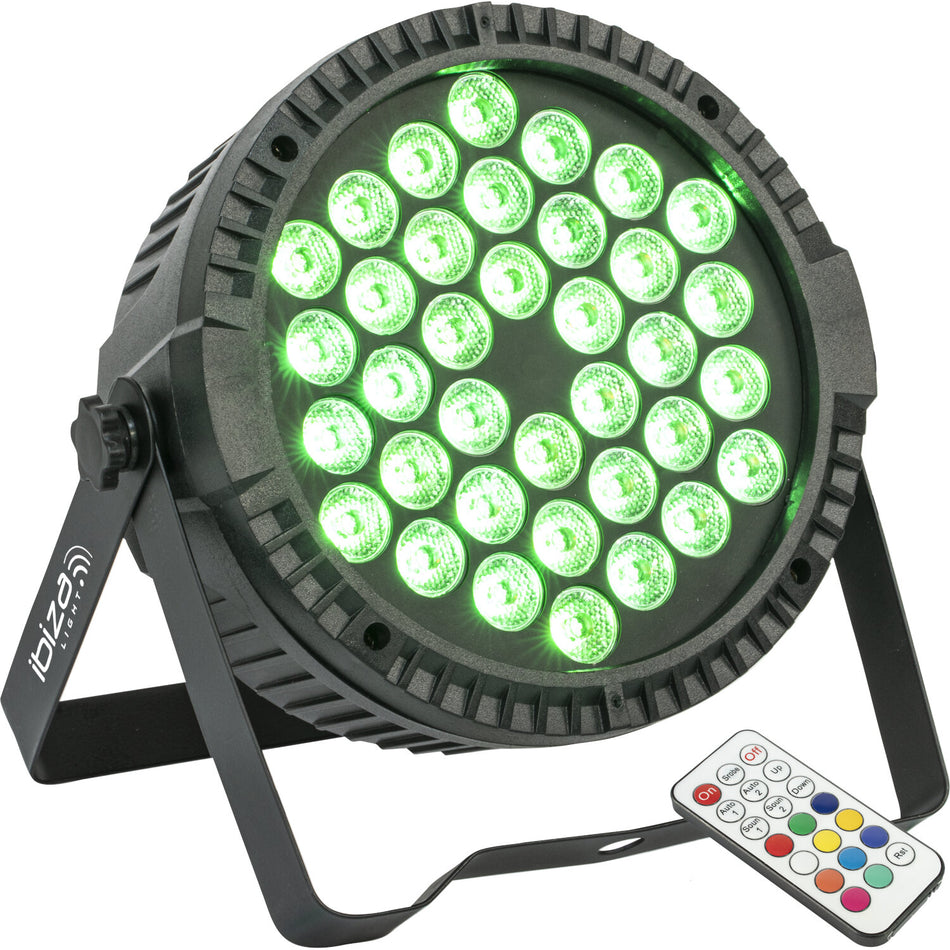 PROYECTOR PAR EXTRA-PLANO - 36 LED RGB 1W