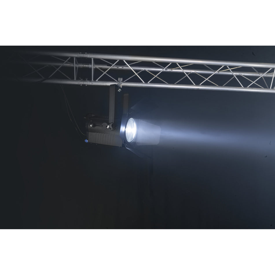 PROYECTOR FRESNEL DE LED BLANCO CALIDO / BLANCO FRIO 200W PARA TEATRO Y ESCENARIOS