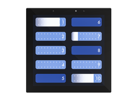 ChamSys GeNetix TouchScene MINI - panel táctil de control mural
