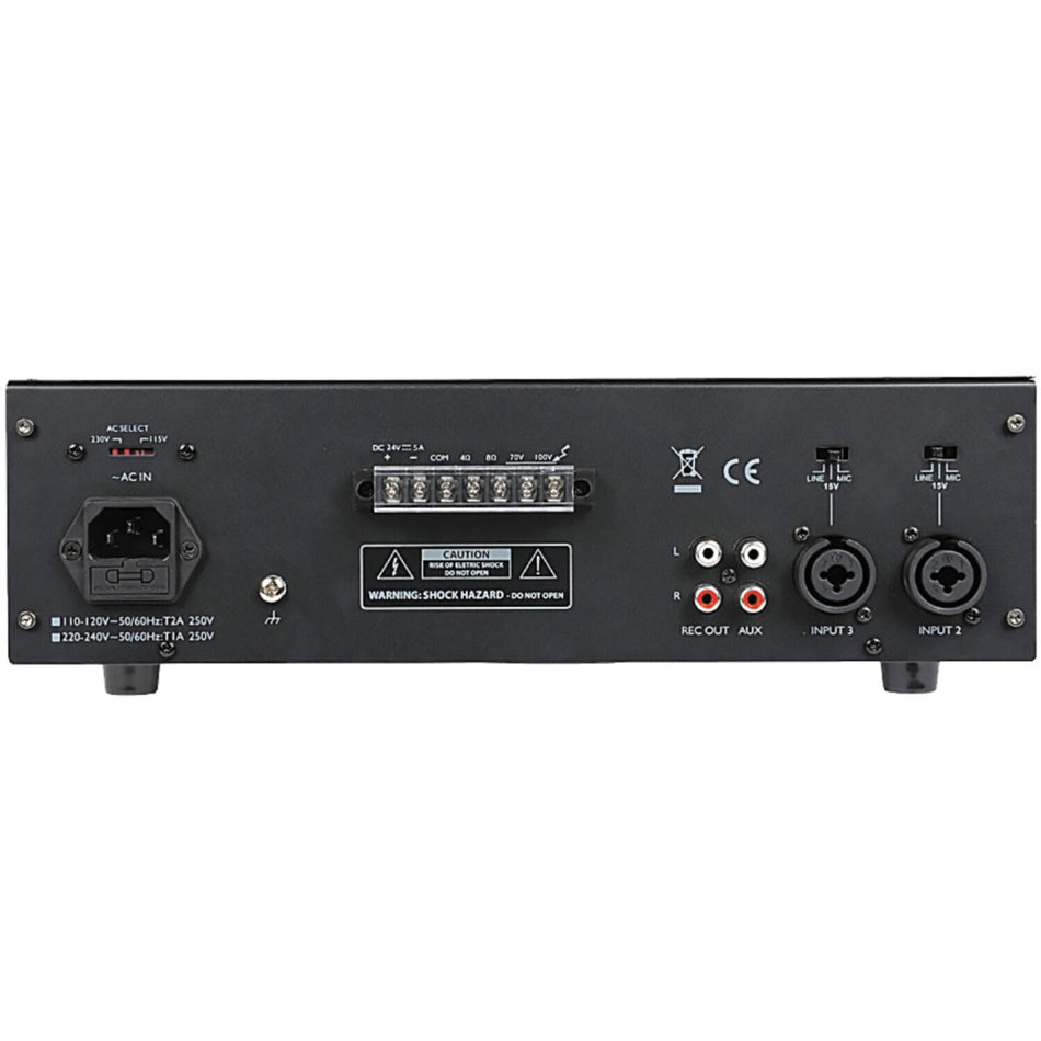 BSTP - PA AMPLIFIER 30W W/ CD PLAYER AND USB