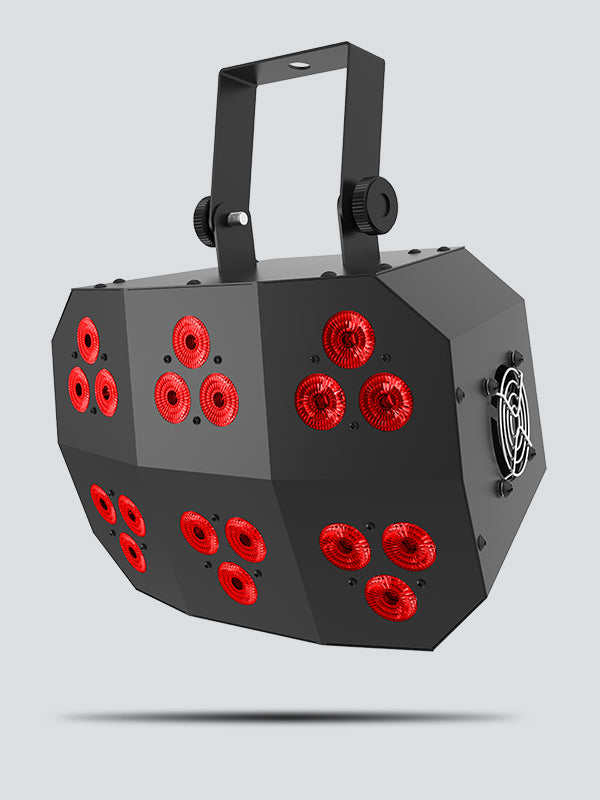 CHAUVET DJ Wash FX 2 - Efecto wash RGB+UV de 18 LED