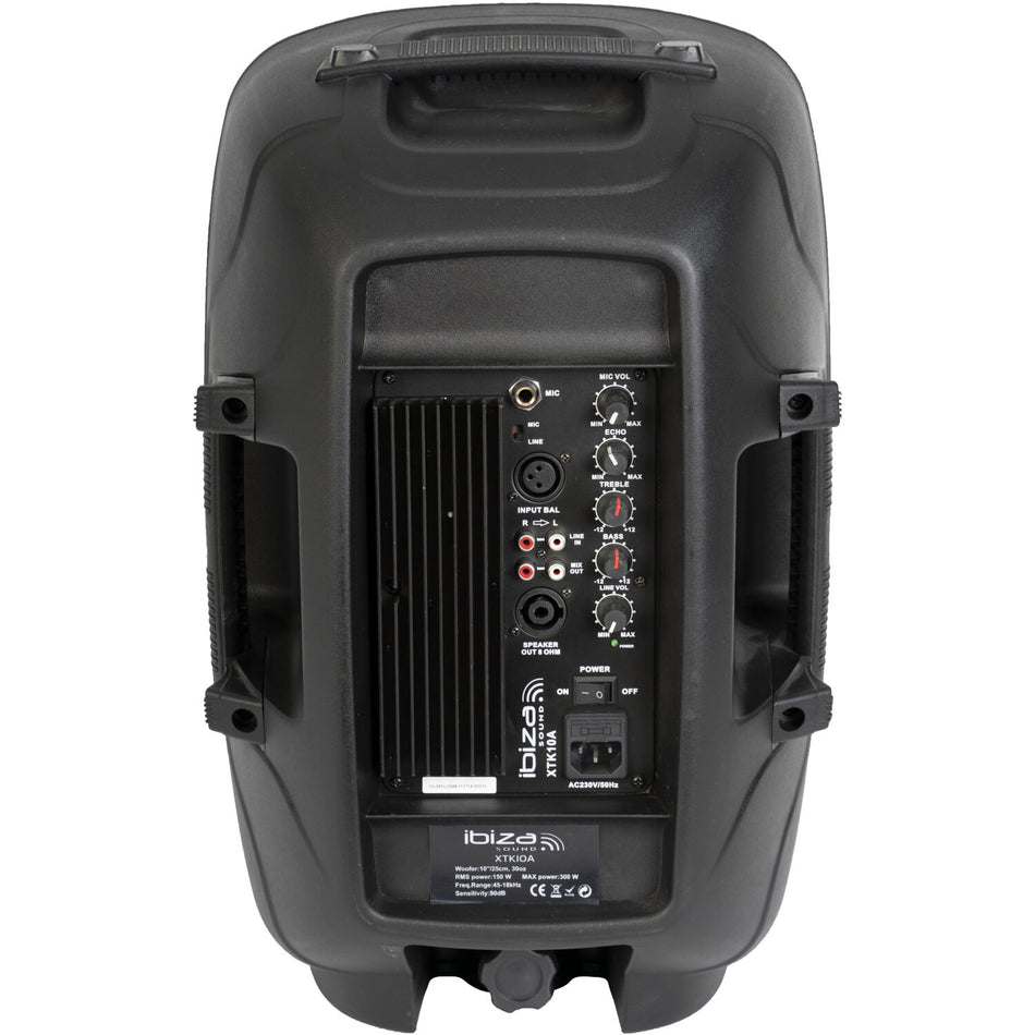 BAFLES SONIDO ABS ACTIVOS 10"/25cm - 300W