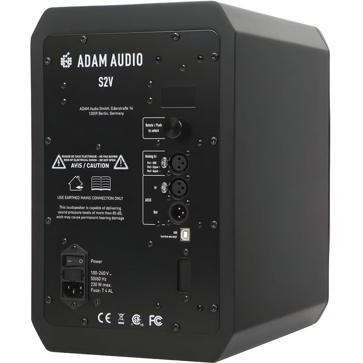 ADAM Audio S2V - Monitor de estudio activo de 7" - Tempo Shop