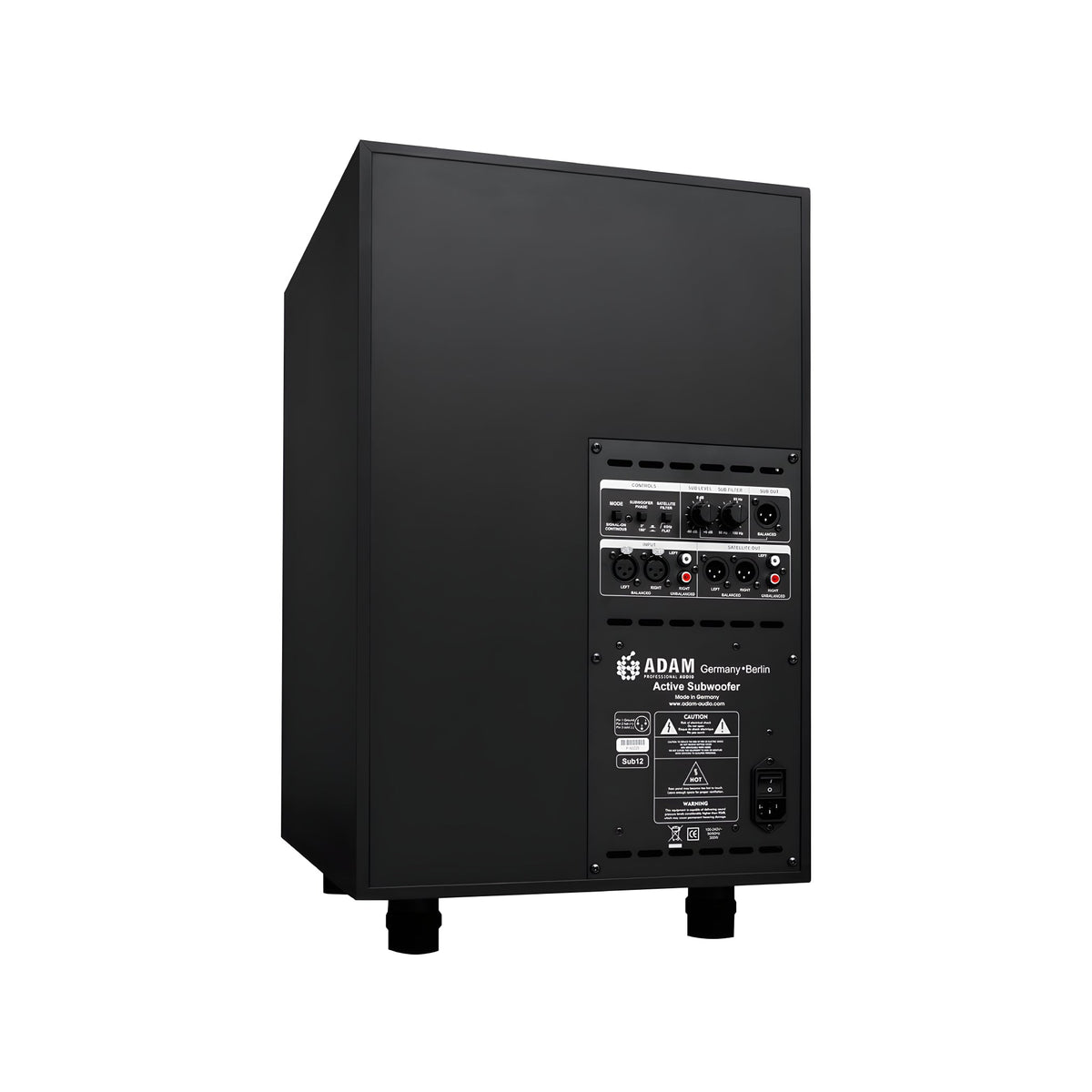ADAM Audio SUB12 - Subwoofer para estudio activo de 12" - Tempo Shop