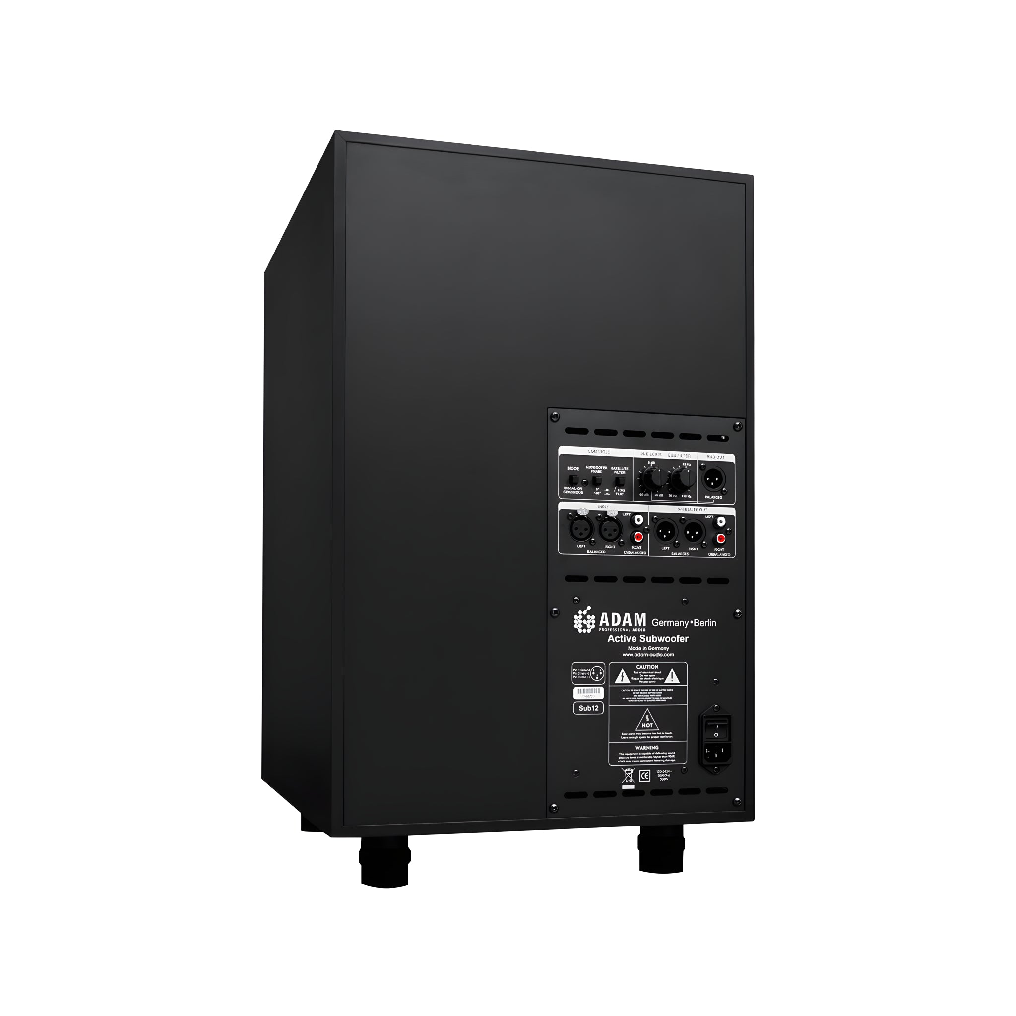 ADAM Audio SUB12 - Subwoofer para estudio activo de 12" - Tempo Shop