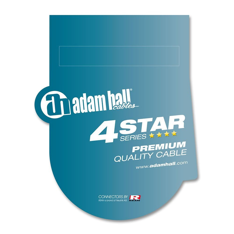 Adam Hall Cables 4 STAR YWFF 0180 - Y-Cable | Rean® 2 XLR Female x Minijack TRS | 1.8 m - Tempo Shop