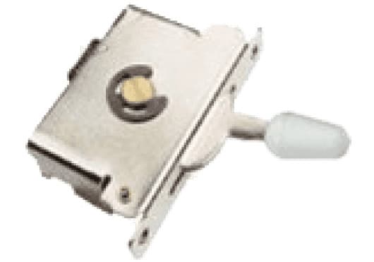 YELLOW PARTS ADIEZ1187W - Selector de 3 Posiciones para Guitarra Eléctrica Tipo Telecaster con Perilla Blanca