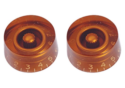 YELLOW PARTS ADIEZ1219G - Set de Botonera Tipo Gibson (2 Unidades) - Acabado Dorado