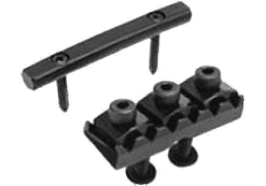 YELLOW PARTS ADIEZ1350B - Cejuela de bloqueo R2 (42mm) en color negro para puente flotante