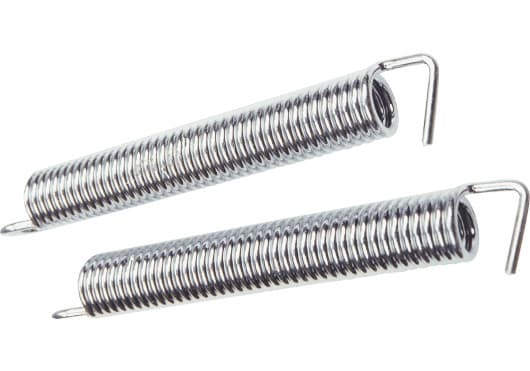 YELLOW PARTS ADIEZ1372N - Pack de 2 Muelles Cromados para Puentes con Trémolo