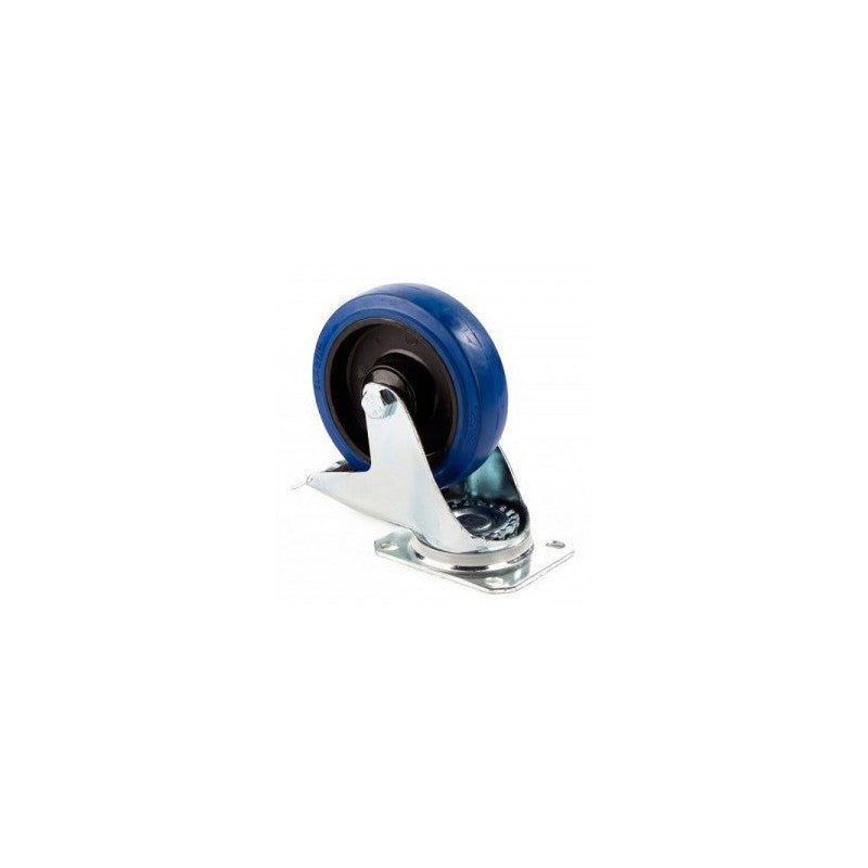 Admiral 125mm - Rueda giratoria azul con freno - Tempo Shop
