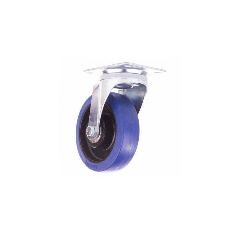 Admiral Rueda 160 mm - Rueda giratoria azul sin freno 300 kg - Tempo Shop