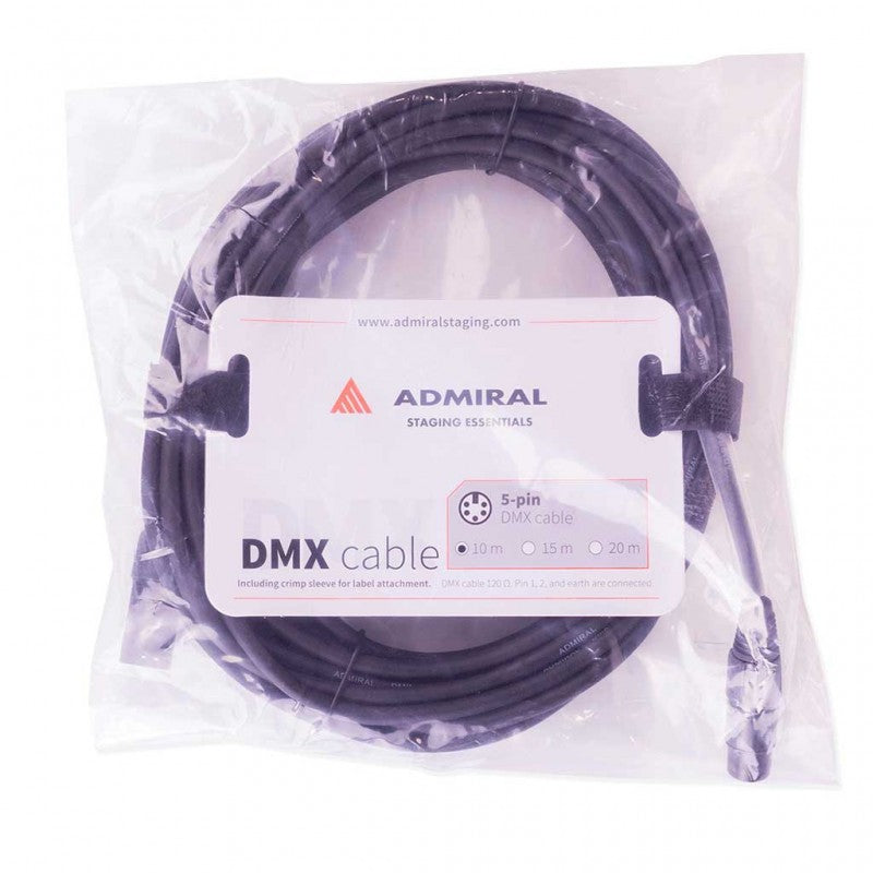 Admiral Cable DMX 5 Pines 10m - Conexión de Iluminación