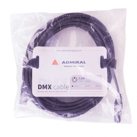 Admiral Cable DMX 5 Pines 10m - Conexión de Iluminación