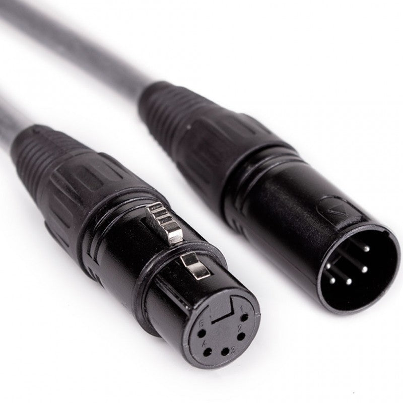 Admiral Cable DMX 5 Pines XLR 15 m Negro - Señal profesional