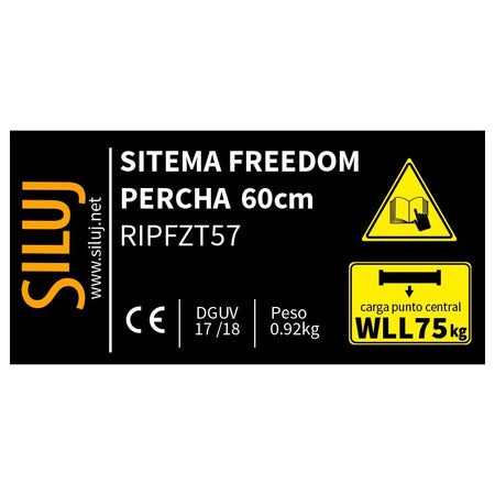 Admiral Freedom 60 cm - Percha de suspensión para rigging