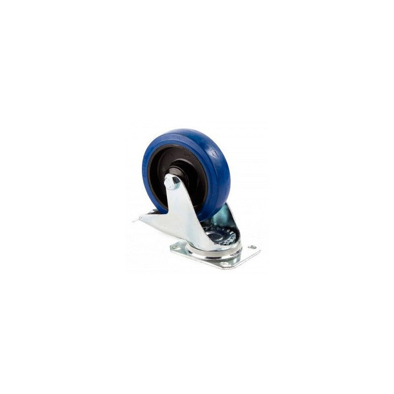 Admiral 125mm - Rueda giratoria azul con freno