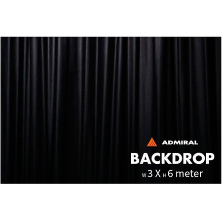 Admiral PODK3060 - Telón oscurante para escenarios 3x6m
