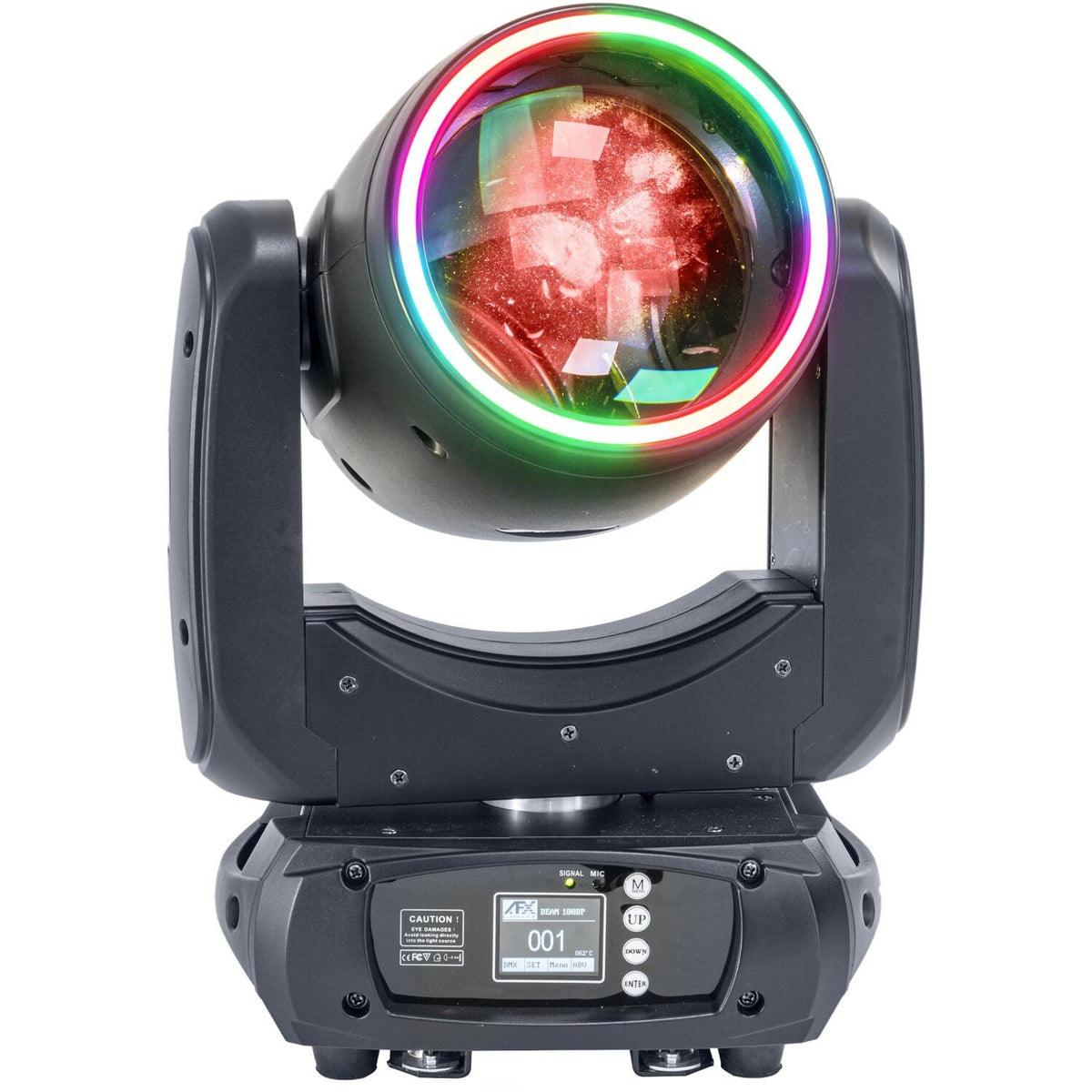 AFX Light BEAM-100LED-MKII – Cabeza móvil LED 100W con doble prisma y anillo luminoso - Tempo Shop