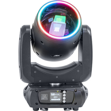 AFX Light BEAM-100LED-MKII – Cabeza móvil LED 100W con doble prisma y anillo luminoso - Tempo Shop