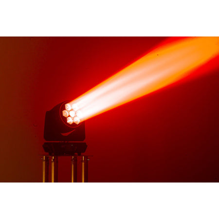 AFX Light BEEDREAM760-FC – Cabeza Bee Eye Wash Zoom con efecto anillo 7 LED 60W RGBW y flightcase - Tempo Shop