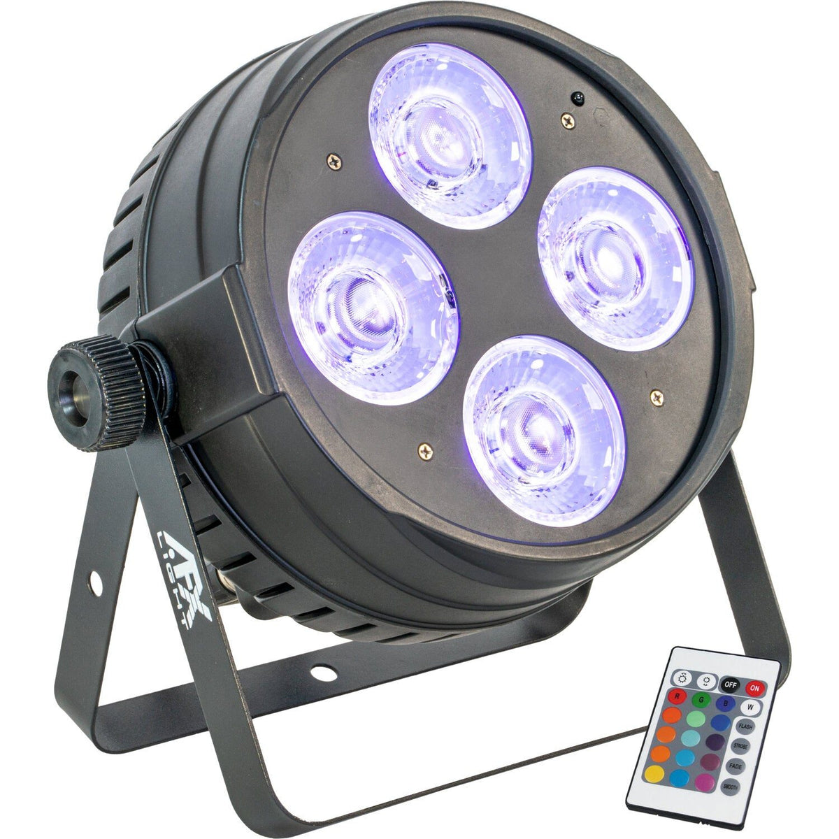 AFX Light CLUB-UV450 – Proyector PAR DMX de LED UV 4 × 50W - Tempo Shop