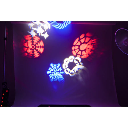 AFX Light DYNAMIC-LZR - Efecto de iluminación LED Moonflower Gobo+Wash+Laser 3-en-1 - Tempo Shop