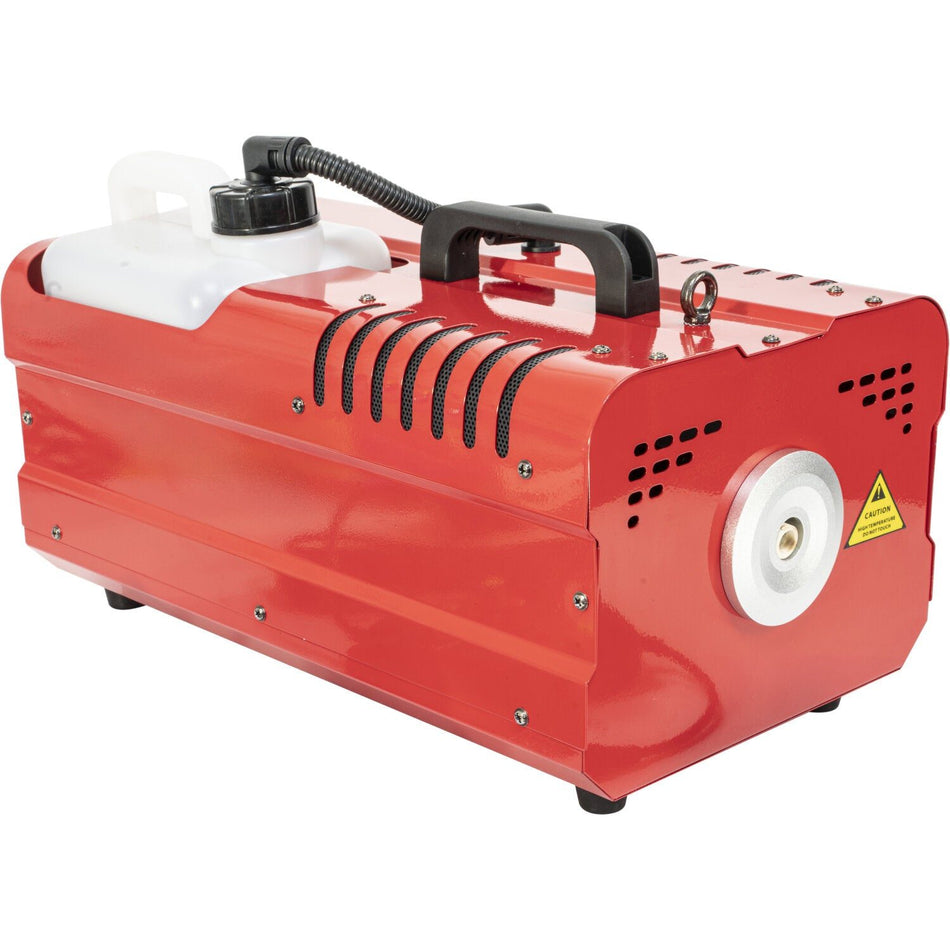 AFX Light FOG-2500-PRO-RD – Máquina de humo profesional ultra potente 2500 W (Rojo) - Tempo Shop