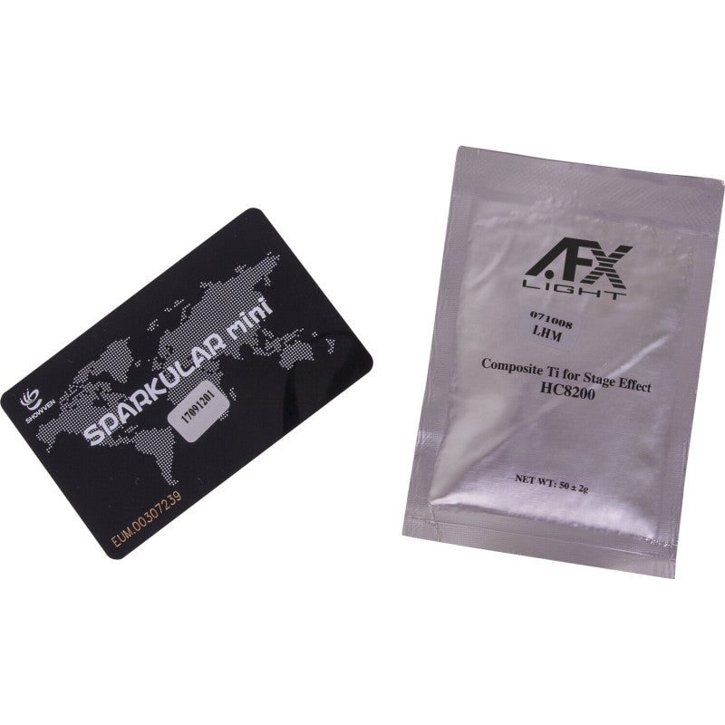 AFX Light HC8600-M - Caja de Polvo de Titanio Compuesto para Sparkular Mini (Efecto Medio 2-3m) - Tempo Shop