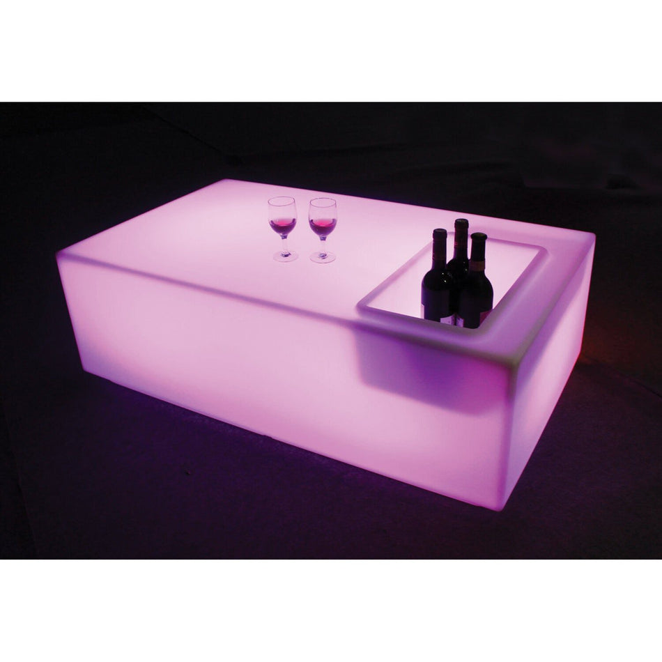 AFX Light LED-SQUARETABLE - Mesa de fiesta cuadrada LED - Tempo Shop