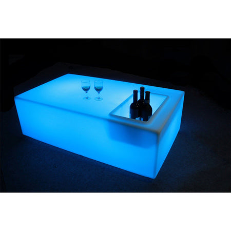 AFX Light LED-SQUARETABLE - Mesa de fiesta cuadrada LED - Tempo Shop