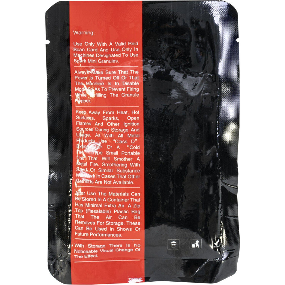 AFX Light SPARK-POWDER-MEDIUM – Bolsa de 50 g de granulado para máquinas de chispas (Interior) - Tempo Shop