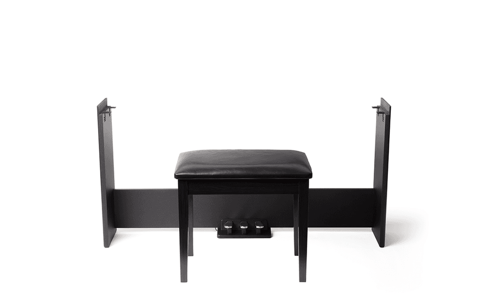 Alesis AHB-1 – Kit de mueble y triple pedal con banco para pianos digitales Prestige / Prestige Artist / Recital Grand