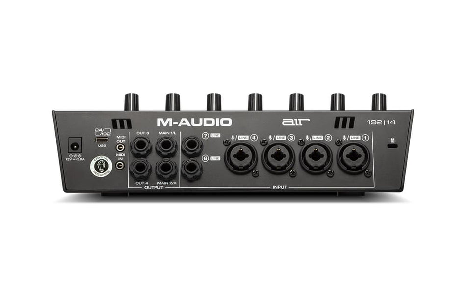 M-AUDIO AIR 192|14 - Professional 8x4 USB-C Audio and MIDI Interface
