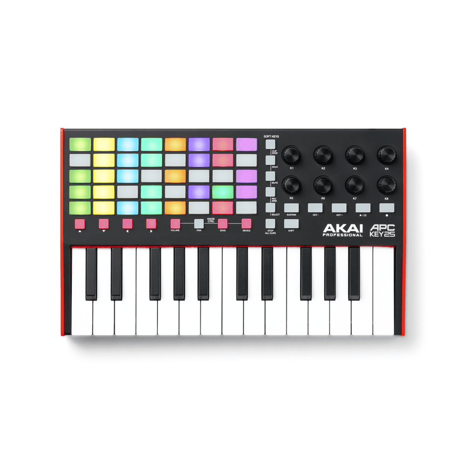 AKAI Professional APC KEY25 MKII - Teclado controlador para Ableton Live - Tempo Shop