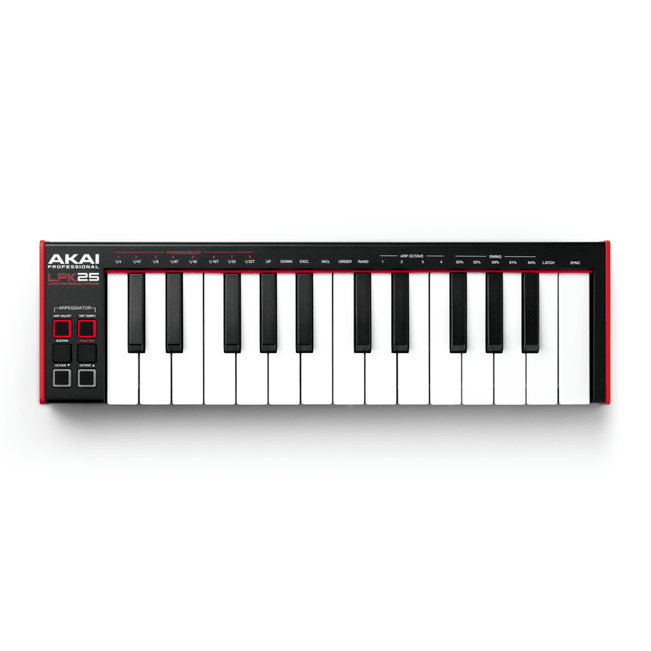 AKAI Professional LPK25 MKII - Teclado controlador USB ultracompacto - Tempo Shop