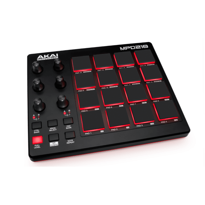 AKAI Professional MPD-218 - Controlador USB - Tempo Shop