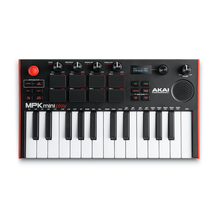 AKAI Professional MPK MINI PLAY MK3 - Minicontrolador MIDI USB con altavoz integrado - Tempo Shop